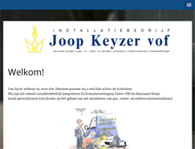 Tablet Screenshot of joopkeyzer.nl